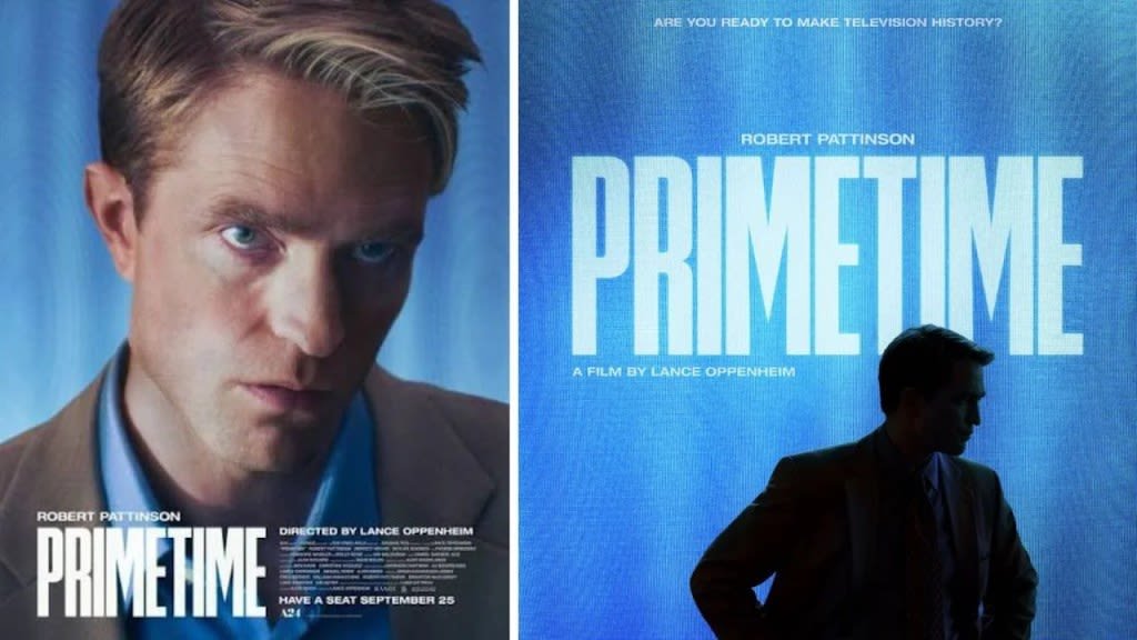 Chris Hansen and Robert Pattinson in A24's Primetime